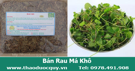 rau má khô